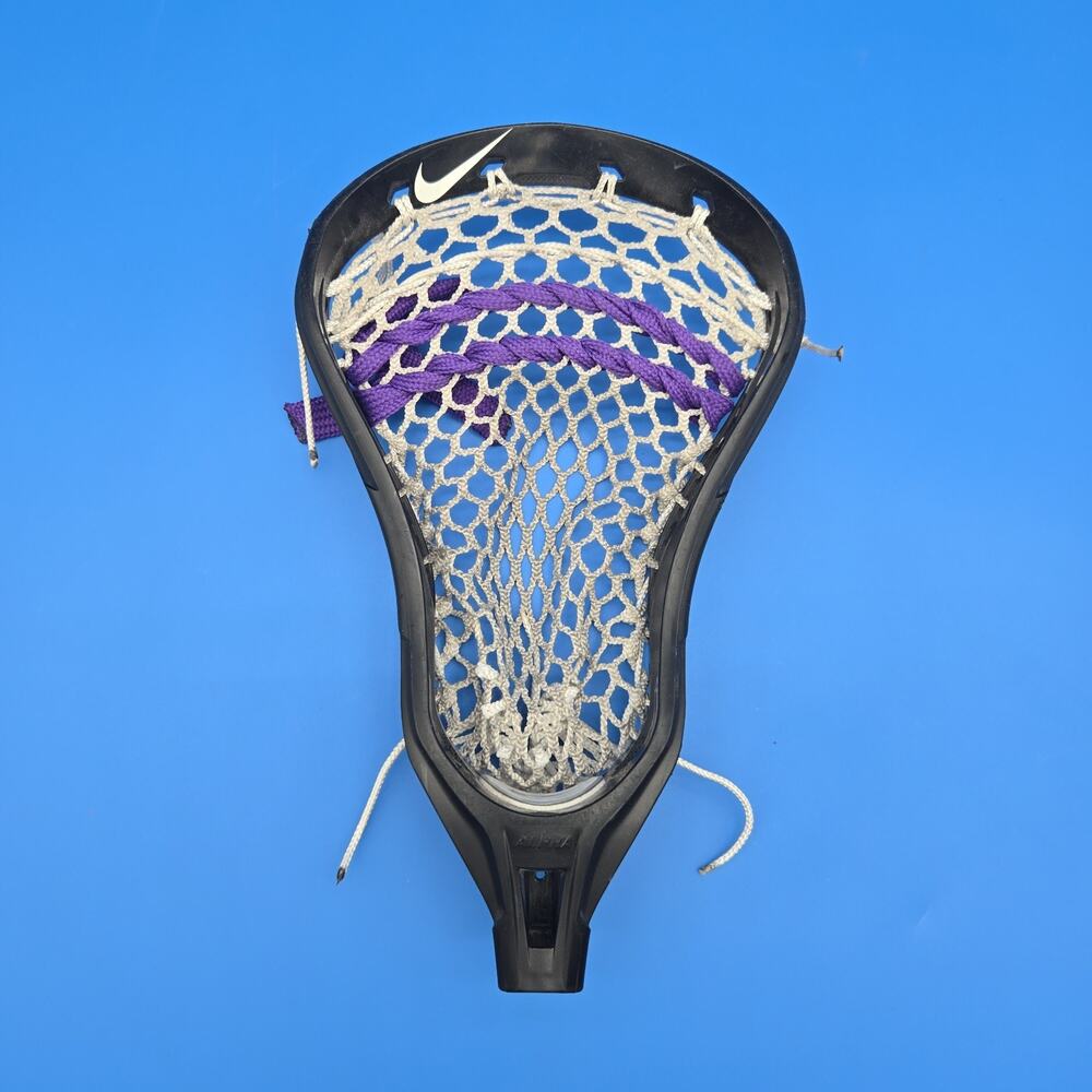 Nike Alpha Elite Men's Lacrosse Head Black Strung